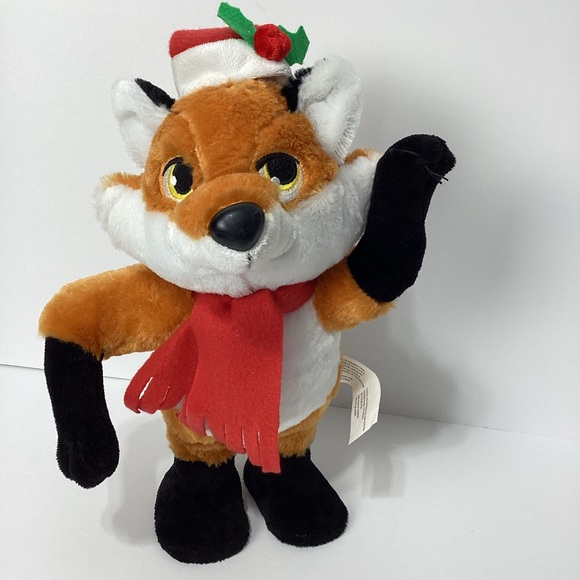 What Does The Fox Say Gemmy Christmas Plush Animated Dancing Singing Fox Toy - Picture 1 of 8
